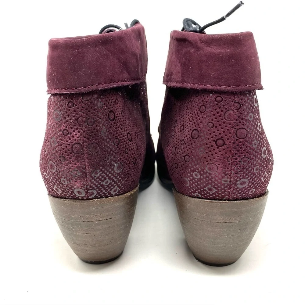 Wolky Jacquerie Leather boots bordo drops